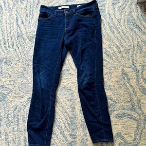 Pilcro and the letterpress mid rise skinny jeans, 29